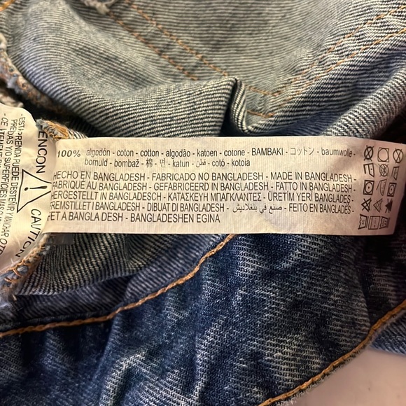 Zara Light Blue Jean Jacket - Picture 6 of 9